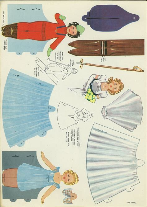 Miss Missy Paper Dolls Clip Art Vintage Vintage Paper Dolls Antique