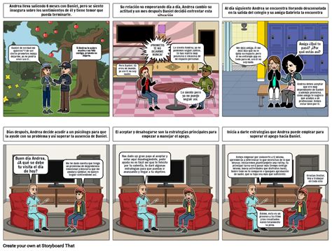 Historieta de estrategias sesión 12 Storyboard