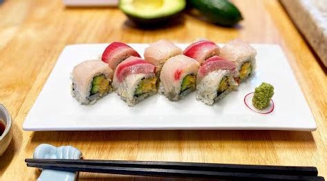 Yellowtail Sushi Roll Recipe | SUSHI INC