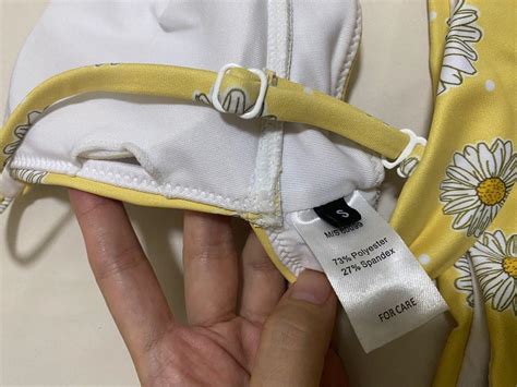 Pomelo Triangle Surf Daisy Print Bikini Set Women S Fashion Swimwear Bikinis Swimsuits On