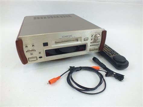 【やや傷や汚れあり】☆kenwood ケンウッド Dmf 7003 Mdレコーダー リモコン有り 現状品 中古 220807g2331 の落札