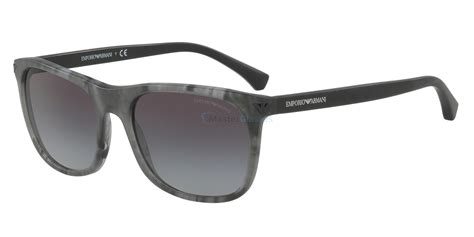 Солнцезащитные очки Emporio Armani EA4056 55518G Matte Striped Grey ...