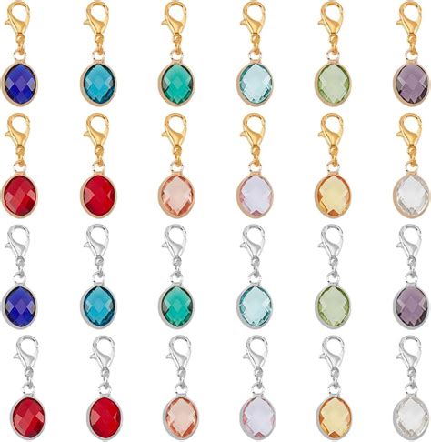 Amazon PH PandaHall 24Pcs 24 Colors Birthstone Stitch Markers With