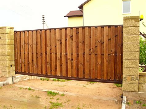 Откатные ворота купить в Минске, цена - Винсера