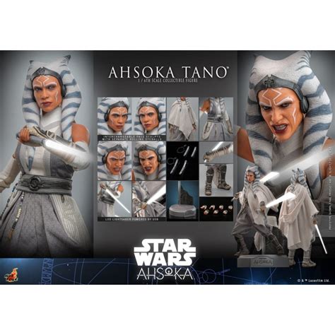 Ahsoka Tano Rosario Dawson Hot Toys Action Figure TMS