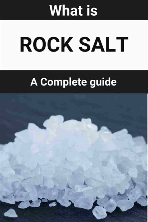 Rock Salt 101: Nutrition, Benefits, How To Use, Buy, Store | Rock Salt ...