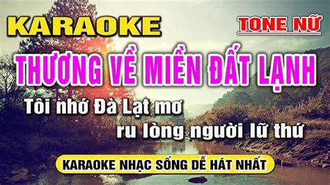 Th Ng V Mi N T L Nh Karaoke Nh C S Ng Tone N I Beat M I D