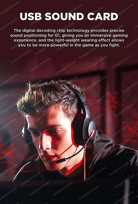 Edifier Hecate G1 Office/Gaming Headset USB-Audio Black - Gadgets House