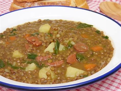 Lentejas Con Chorizo Patatas Y Espinacas Mis Cosillas De Cocina