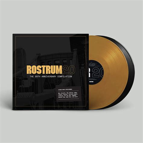 Various Rostrum Records 20 The 20th Anniversary Compilation Black