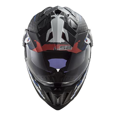 Capacete Ls Mx Explorer Carbon Extend Gfc Racing Capacetes Motos