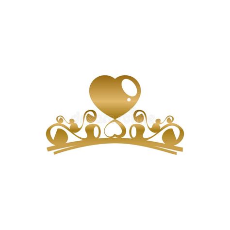 Gold Jewelry Tiara Element Clipart Stock Vector - Illustration of ...