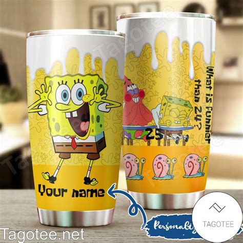 Personalized Spongebob Squarepants What Is Funnier Than Tumbler