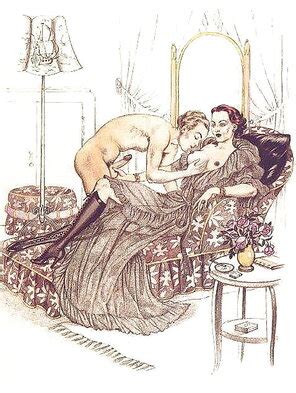 Vintage FemDom Erotic Drawings Toons 152 1000 Porn Pic