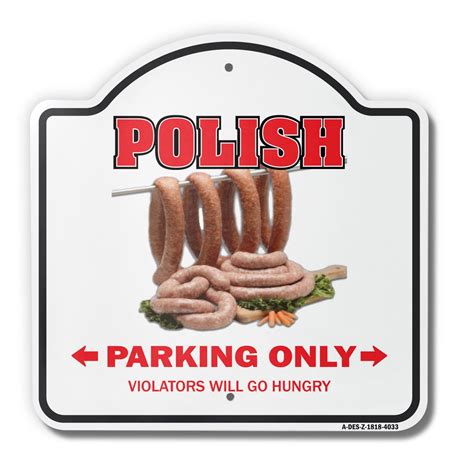 Polish 18 X 18 Heavy Gauge Aluminum Architectural Sign Signmission