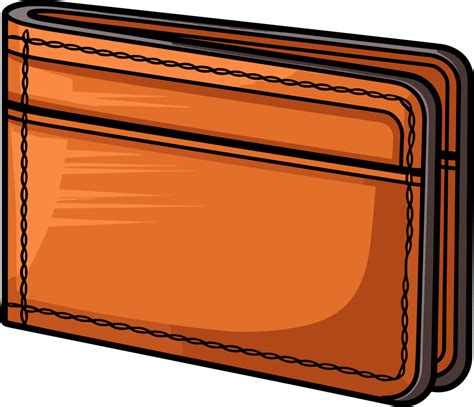 Ai Generated Leather Wallet Clipart Design Illustration 41454094 Png