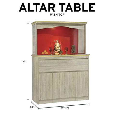 Altar Table 4ft – Furniture Online