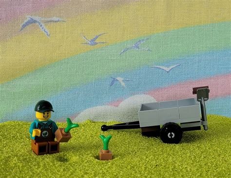 LEGO City 60390 Kleintraktor im Review - zusammengebaut