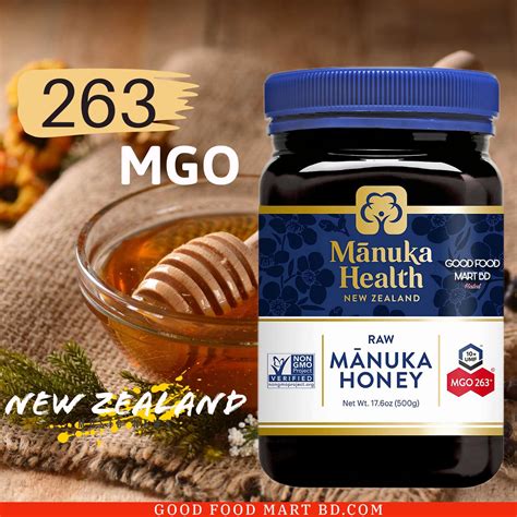 MANUKA HEALTH UMF 10 MGO 263 MANUKA HONEY 500 GM RAW HONEY NEW