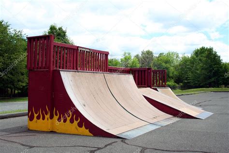 Skateboard Park Ramps — Stock Photo © njnightsky #2120390