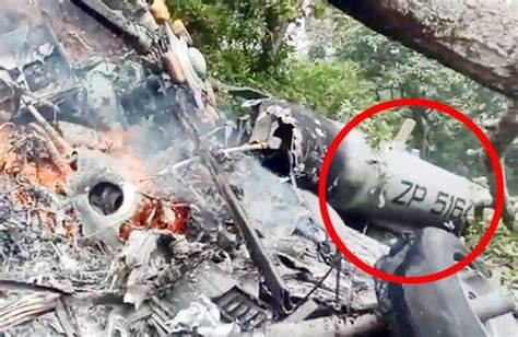 CDS Bipin Rawat s Helicopter Crash Updates जनरल बपन रवत आण