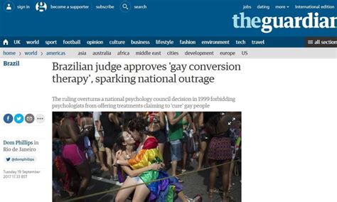 Liminar Que Autoriza Cura Gay Ganha Destaque Na M Dia Internacional Jornal O Globo