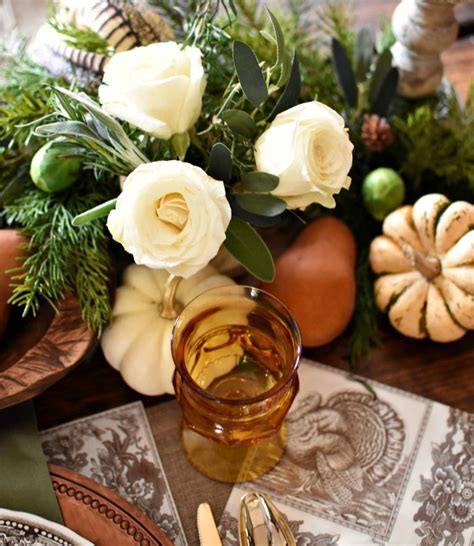 Follow The Yellow Brick Home Four Elegant Thanksgiving Tablescape