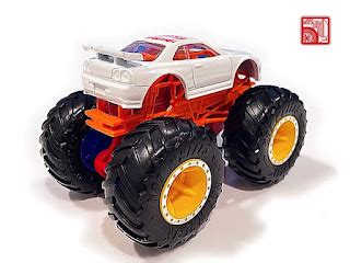 Skyline R34 Hot Wheels Monster Truck