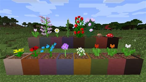 Modular Flower Pots Gallery Minecraft Mods Curseforge