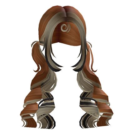 Charming Harajuku Curls In Blonde Ginger Roblox Item Rolimon S