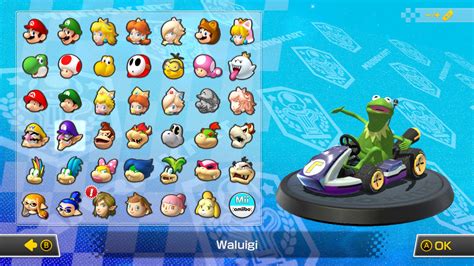 Kermit Mario Kart 8 Deluxe Mods