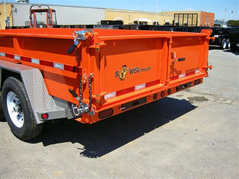 Bwise Dlp Series Dump Trailers Come Standard With Our 3 Way Tailgate