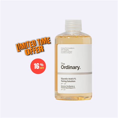 The Ordinary Glycolic Acid 7 Toning Solution 240 ML Senorarita