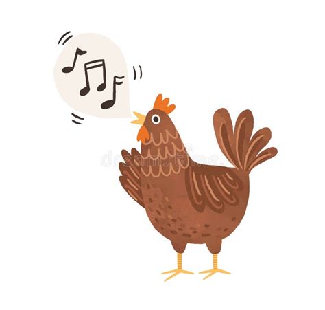 Rooster Sounds Stock Illustrations – 21 Rooster Sounds Stock ...