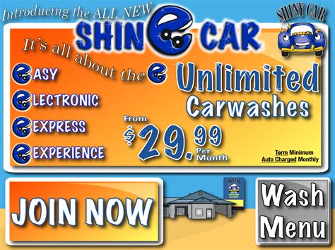 Shiny Car Car Wash Soft Touch Mini Tunnel.