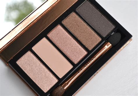 MAKEUP LOOK | Clarins 5 Colour Eyeshadow Palette in #03 Natural Glow ...