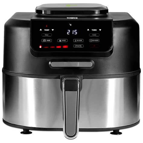 Tower T17131 Vortx 5 In 1 Smokeless Grill Air Fryer 5 6l Air Fryers On Sale