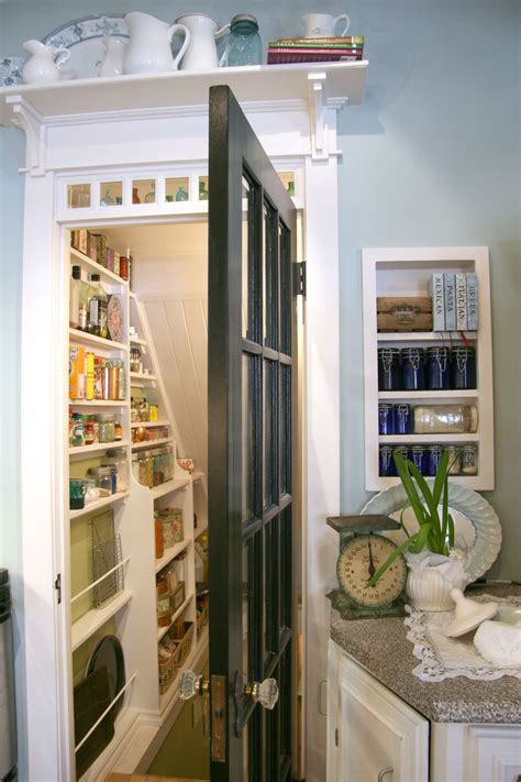 Shelf Over The Door And Pantry Under The Stairs I Like The Glass Door