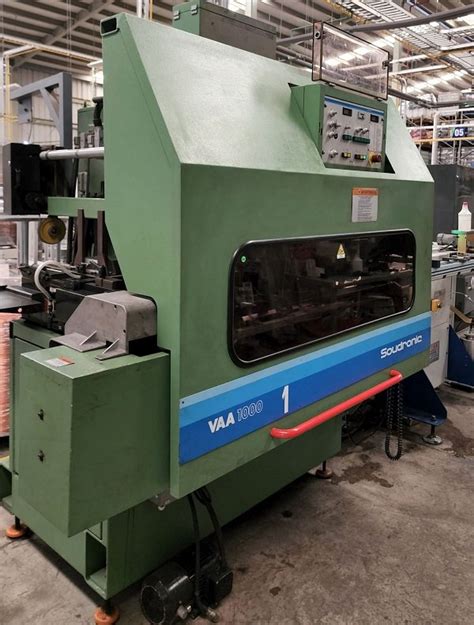 Soudronic Vaa Automatic Body Welder Villalta Canmaking Machinery