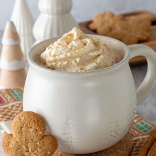 Homemade Gingerbread Hot Chocolate Sweet Steep