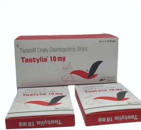 Tastylia Tadalafil Mg Tablet At Rs Stripe Tadalafil Tablets In