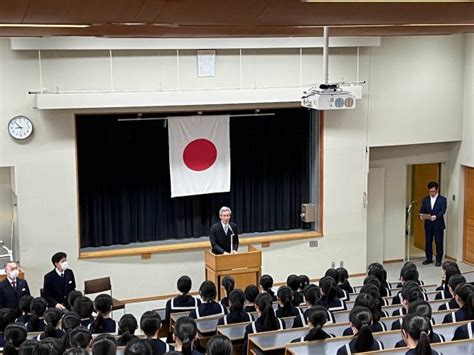 新学年のスタート～令和6年度第1学期始業式～ 武庫川女子大学附属中学校高等学校