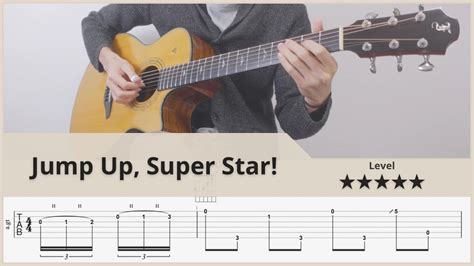 Tabjump Up Super Star Super Mario Odyssey Fingerstyle Guitar