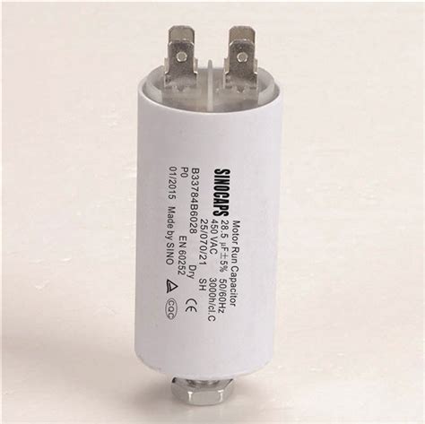 Rohs Cbb Ac Metallized Polypropylene Motor Run Capacitor Ac Motor