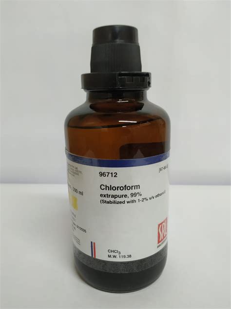 Chloroform Extrapure Solvents Liquids Pure Extrapure Grade