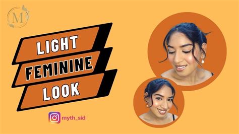 Trying Light Feminine Makeup In Easy Steps Youtube