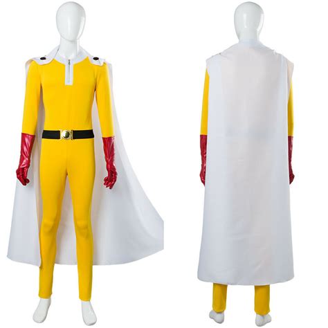 Deluxe One Punch Man Saitama Costume - Jom Fiesta Costume Rental Store ...