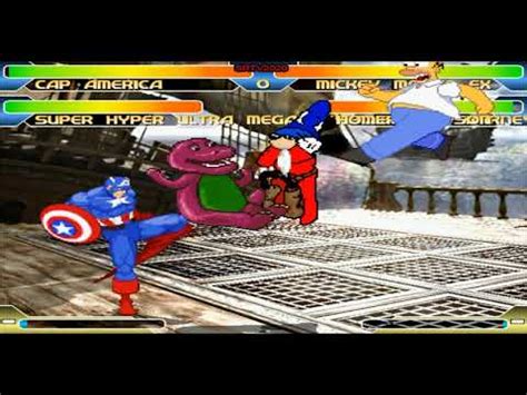 SRTV2020 NUT GAMES MUGEN Req Match Series C America Barney