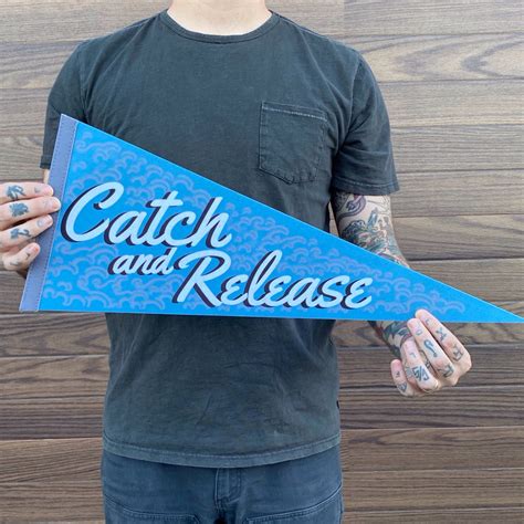 Catch and Release Pennant Flag | DrewLR