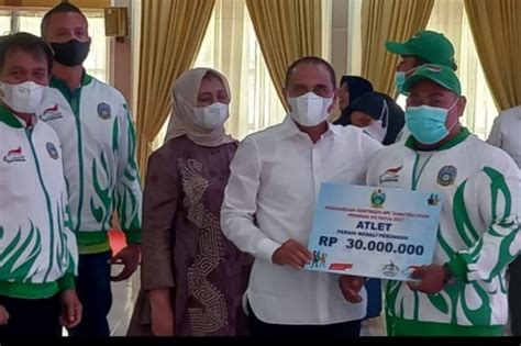 Pemprov Sumut Berikan Bonus Atlet Peraih Medali Peparnas ANTARA News